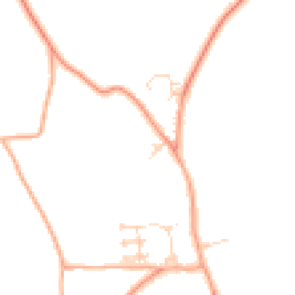 Daytime road noise heatmap for CM3 8XB