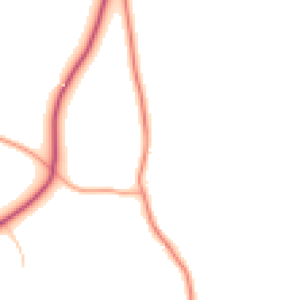 Daytime road noise heatmap for CO2 0LY
