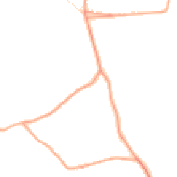 Daytime road noise heatmap for CO2 0PY