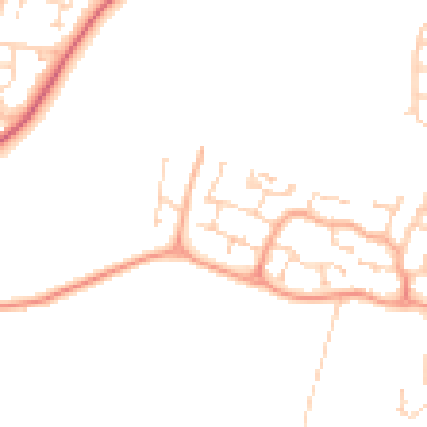 Daytime road noise heatmap for CO2 9FB