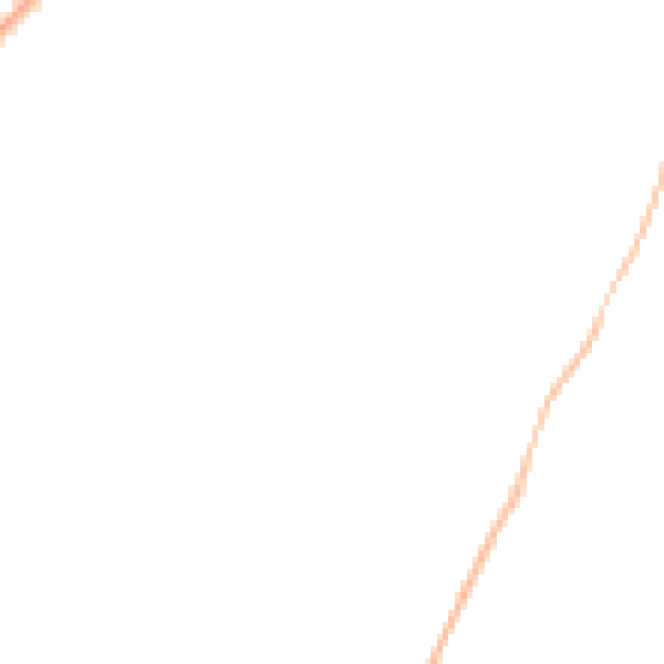Night-time road noise heatmap for CO2 9GS