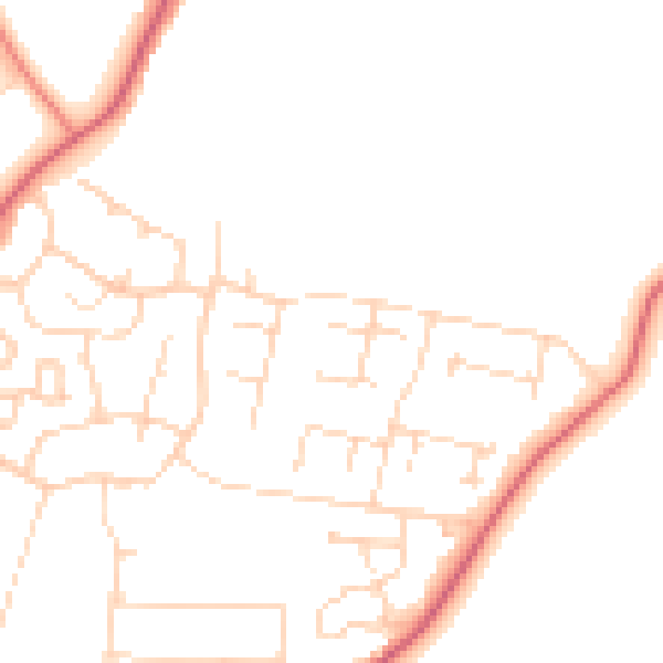 Daytime road noise heatmap for CO2 9QP
