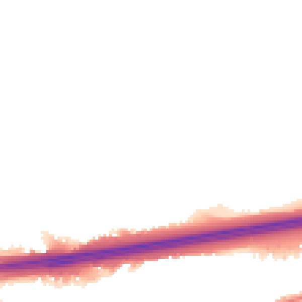 Night-time road noise heatmap for CO3 0AG