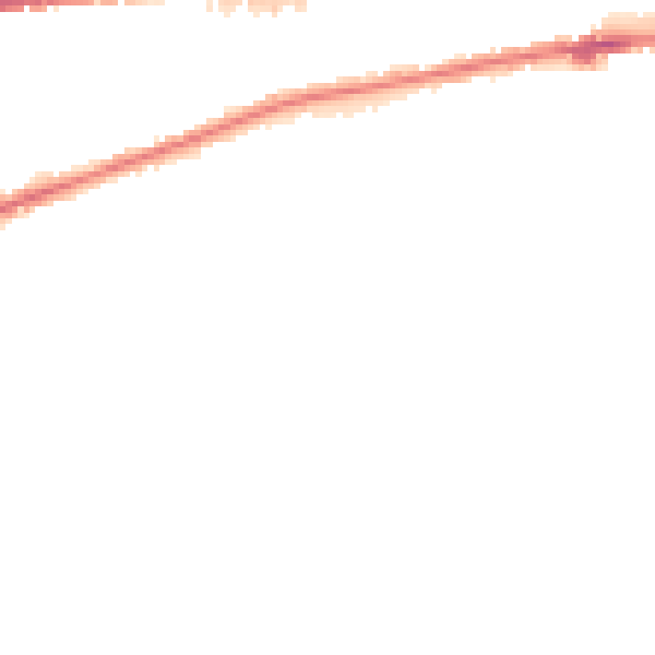 Night-time road noise heatmap for CO3 0FZ