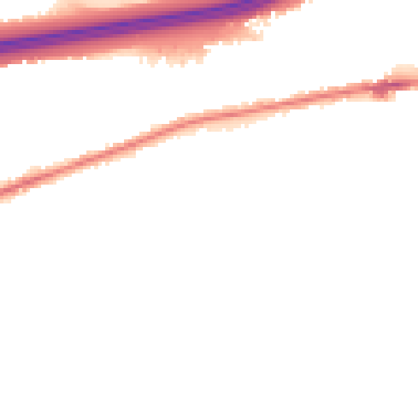 Night-time road noise heatmap for CO3 0GH