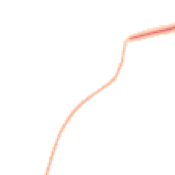 Night-time road noise heatmap for CO3 0SR