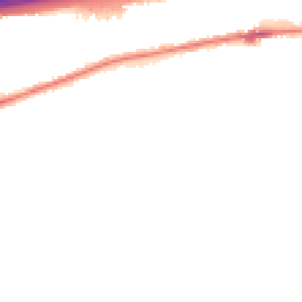 Night-time road noise heatmap for CO3 0UH