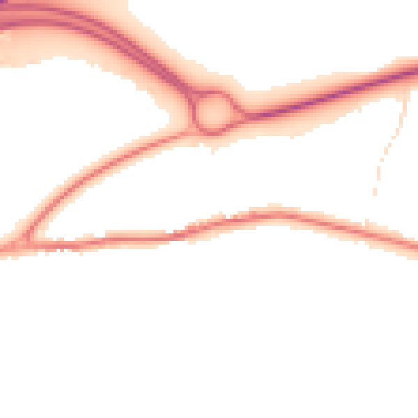 Night-time road noise heatmap for CO3 3TF