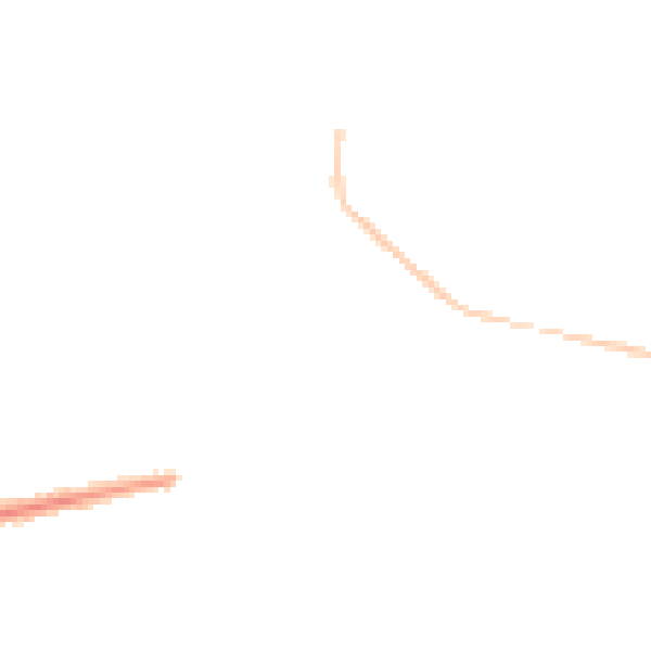 Night-time road noise heatmap for CO3 4LX