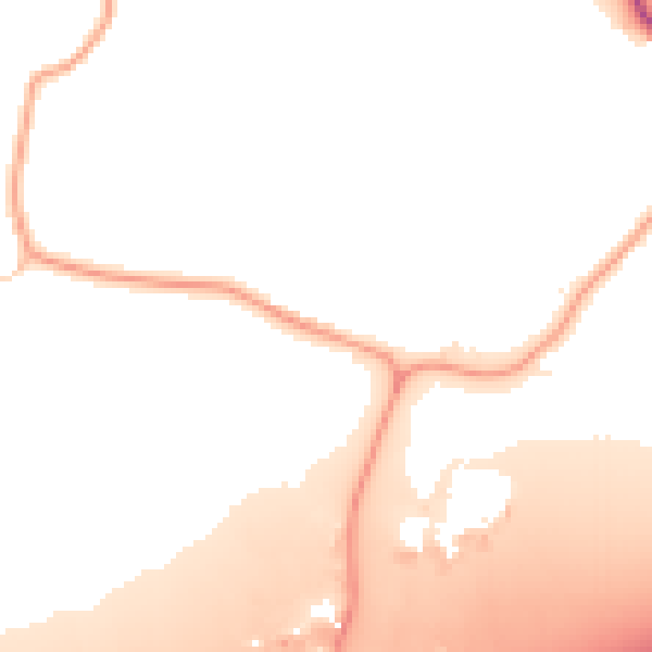 Daytime road noise heatmap for CO3 8NF