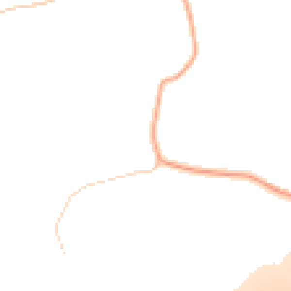 Daytime road noise heatmap for CO3 8NG