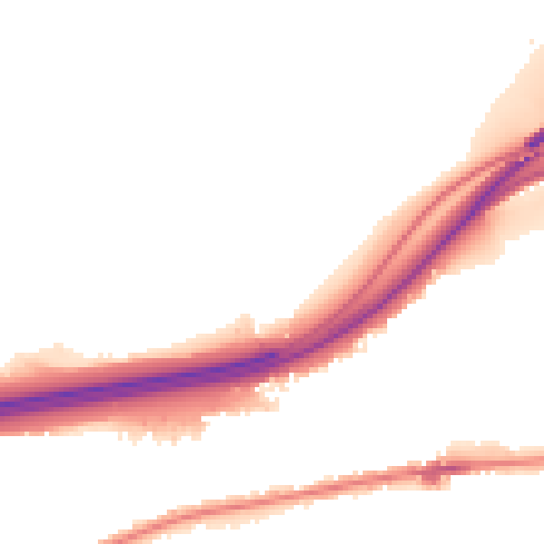 Night-time road noise heatmap for CO3 9FJ