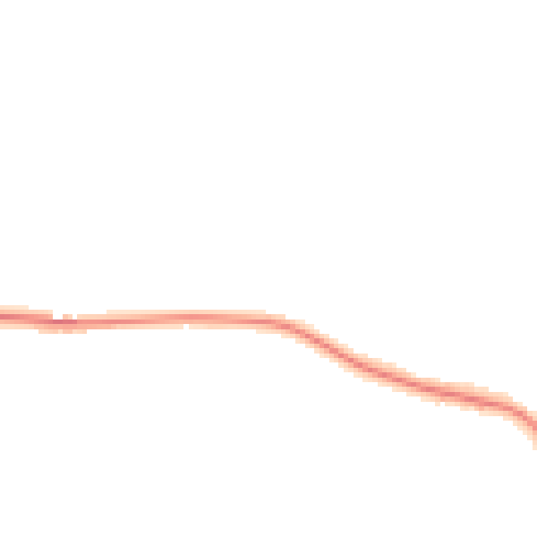 Night-time road noise heatmap for CO3 9FY