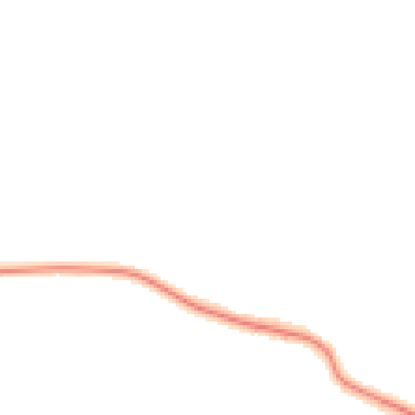 Night-time road noise heatmap for CO3 9FZ