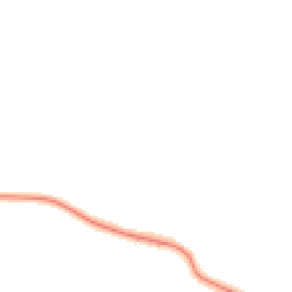 Night-time road noise heatmap for CO3 9TT