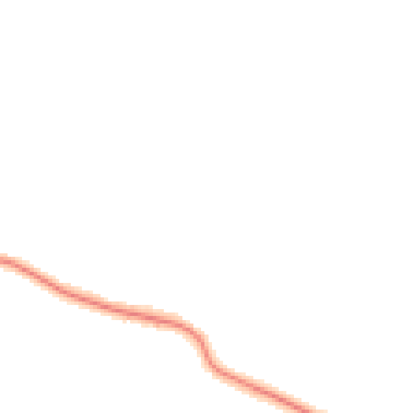 Night-time road noise heatmap for CO3 9TW