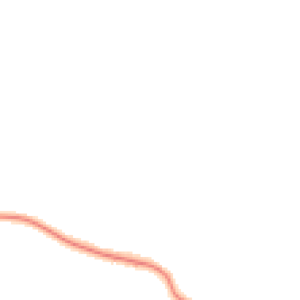 Night-time road noise heatmap for CO3 9TX