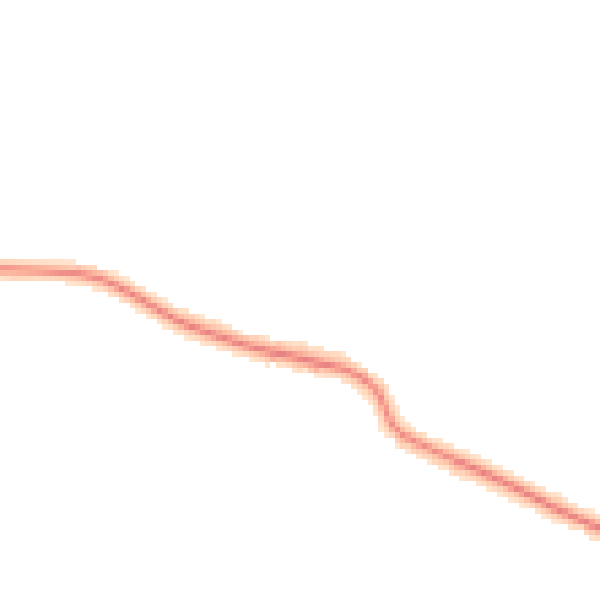 Night-time road noise heatmap for CO3 9UA