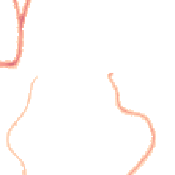 Night-time road noise heatmap for CO4 3GX