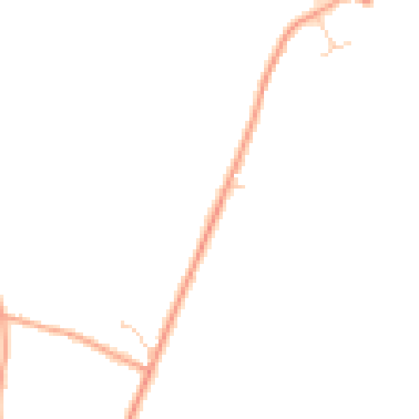 Daytime road noise heatmap for CO4 5QT