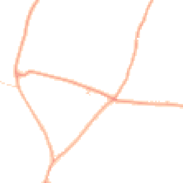 Daytime road noise heatmap for CO4 5XF