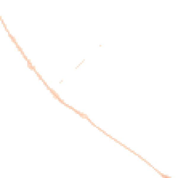 Night-time road noise heatmap for CO5 0FZ