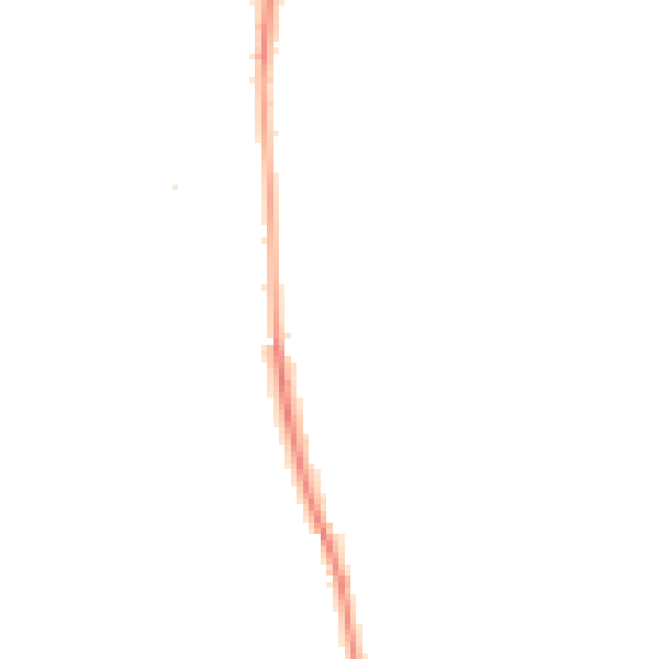 Night-time road noise heatmap for CO5 7JF