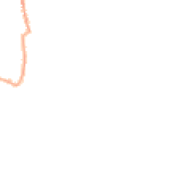 Night-time road noise heatmap for CO5 8LZ
