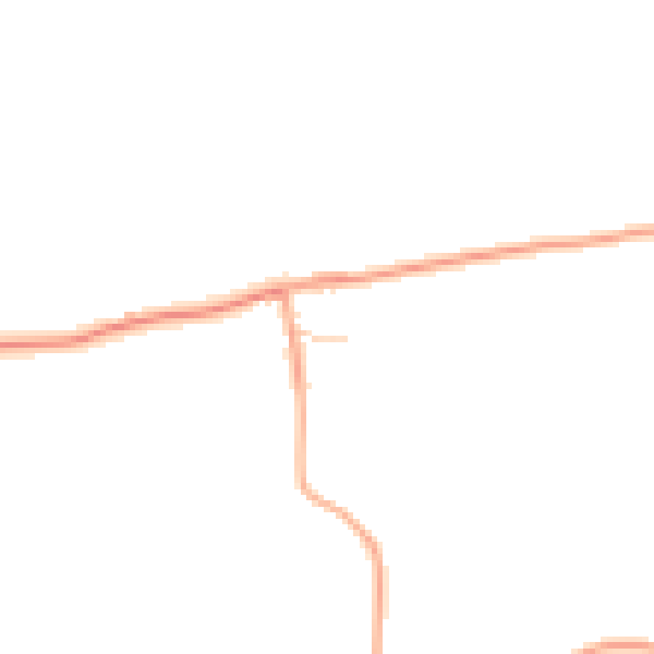 Daytime road noise heatmap for CO5 9HN