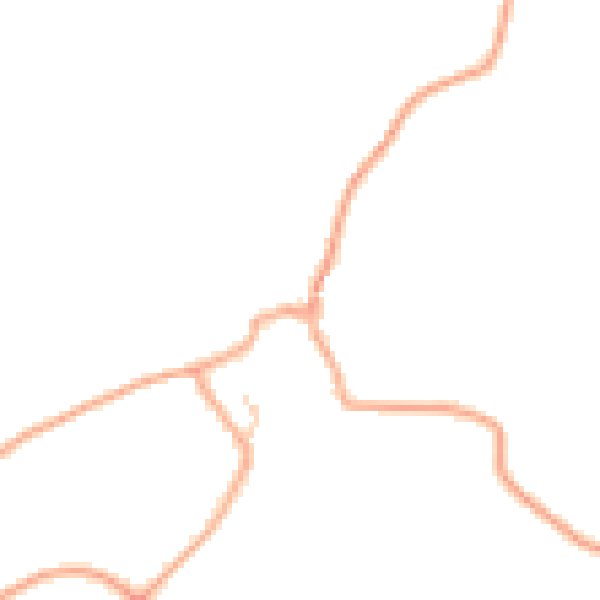Daytime road noise heatmap for CO5 9TT