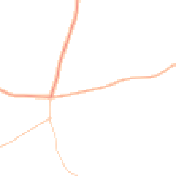 Daytime road noise heatmap for CO5 9UZ