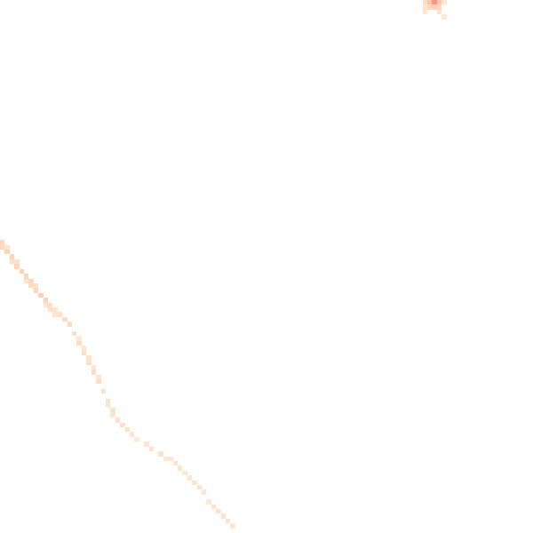 Night-time road noise heatmap for CR0 0AN