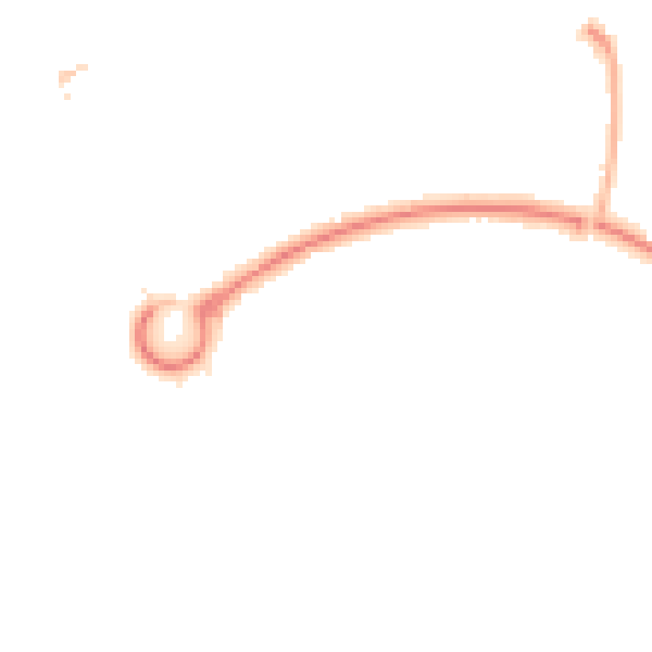 Night-time road noise heatmap for CR0 0NP