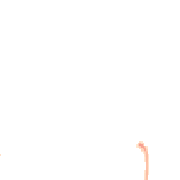 Night-time road noise heatmap for CR0 0RR