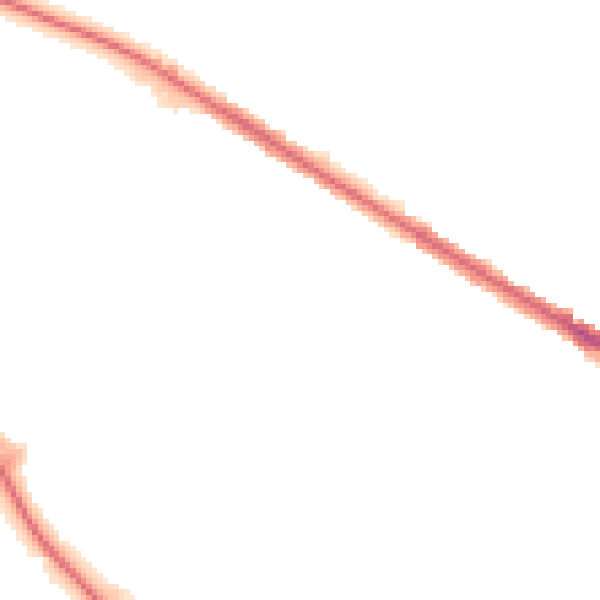 Night-time road noise heatmap for CR0 3GR