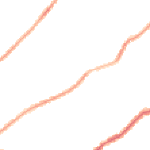Night-time road noise heatmap for CR0 6HH
