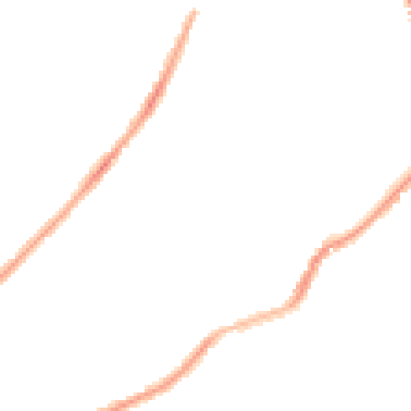 Night-time road noise heatmap for CR0 6XN