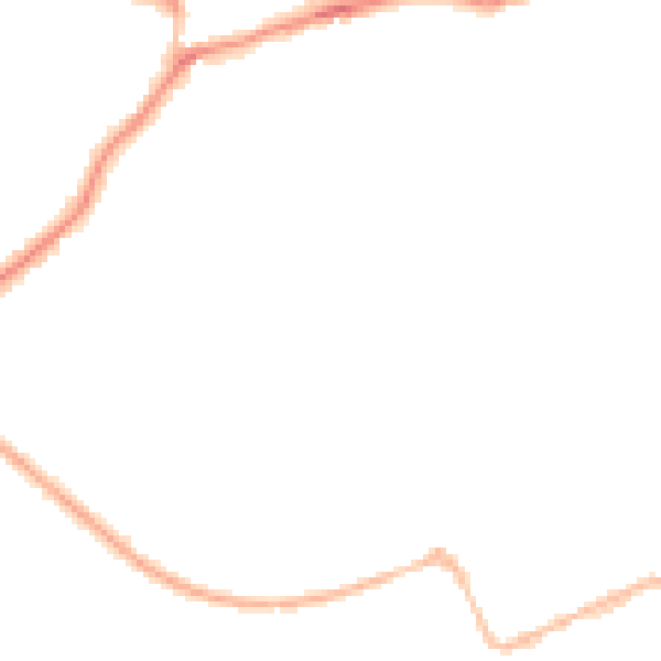 Night-time road noise heatmap for CT11 0AD