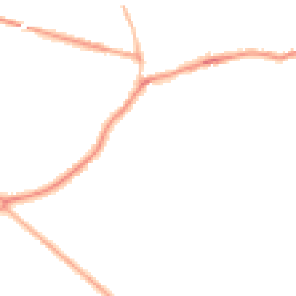 Night-time road noise heatmap for CT11 0BA
