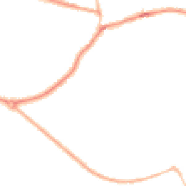 Night-time road noise heatmap for CT11 0BD