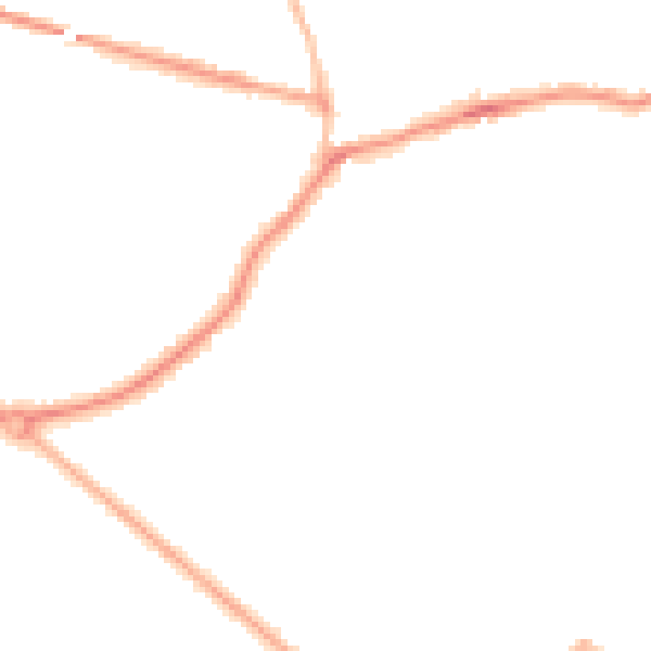 Night-time road noise heatmap for CT11 0BF