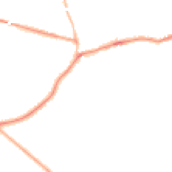 Night-time road noise heatmap for CT11 0BL