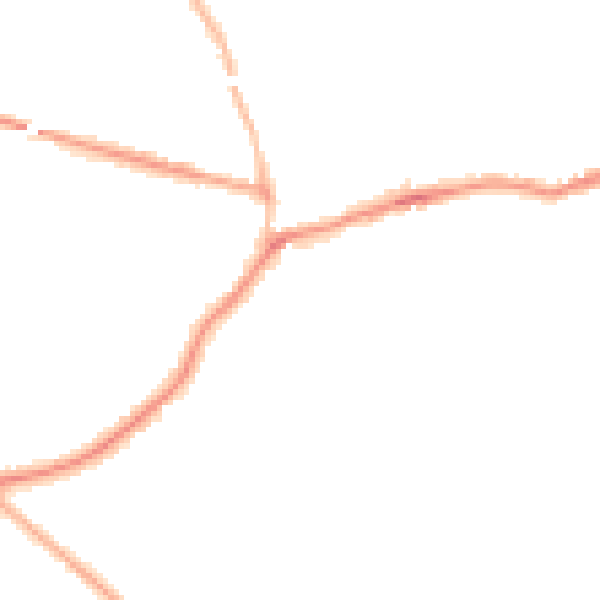 Night-time road noise heatmap for CT11 0BS