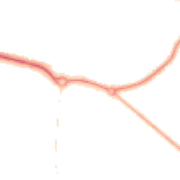 Night-time road noise heatmap for CT11 0FF