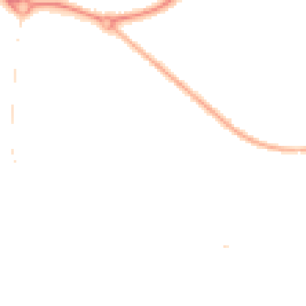 Night-time road noise heatmap for CT11 0JJ