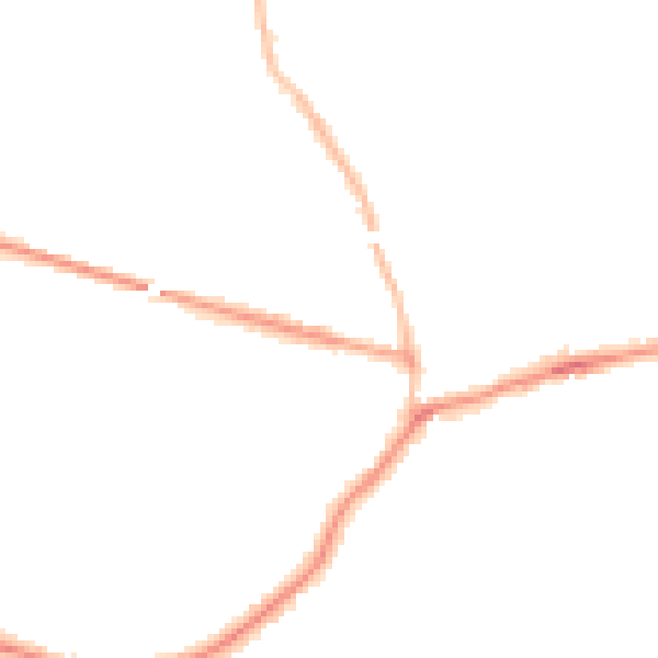 Night-time road noise heatmap for CT11 0RB