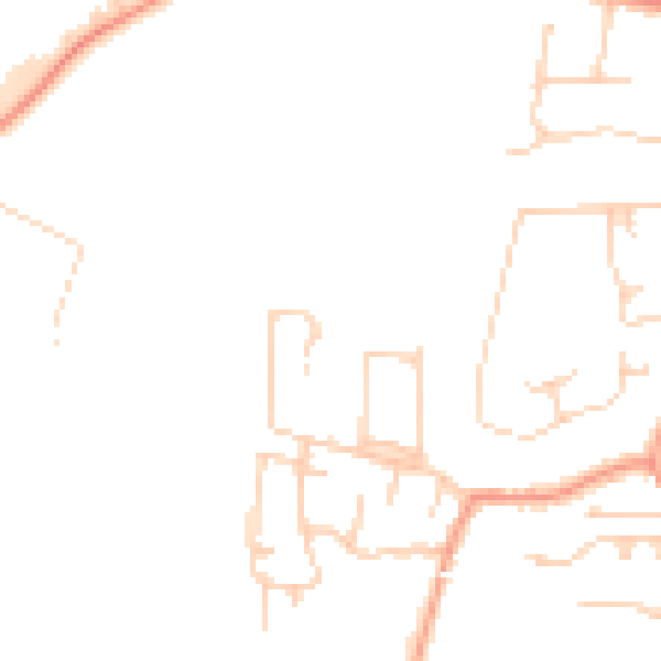 Daytime road noise heatmap for CT11 7BN