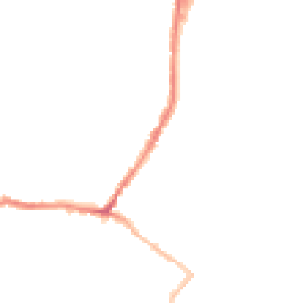 Night-time road noise heatmap for CT11 7DS