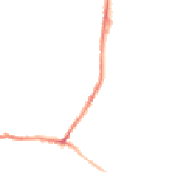 Night-time road noise heatmap for CT11 7DY