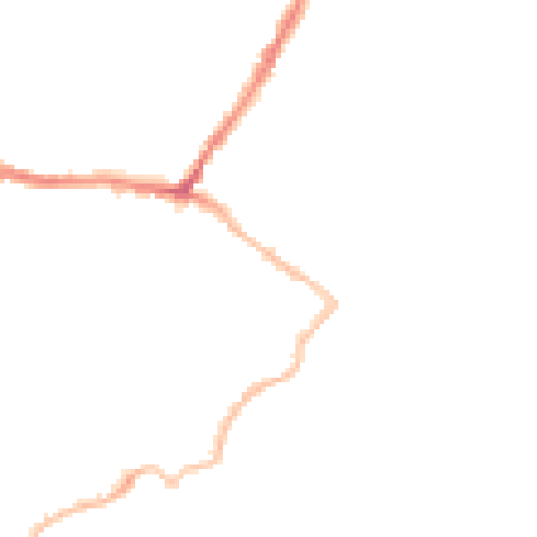 Night-time road noise heatmap for CT11 8BU
